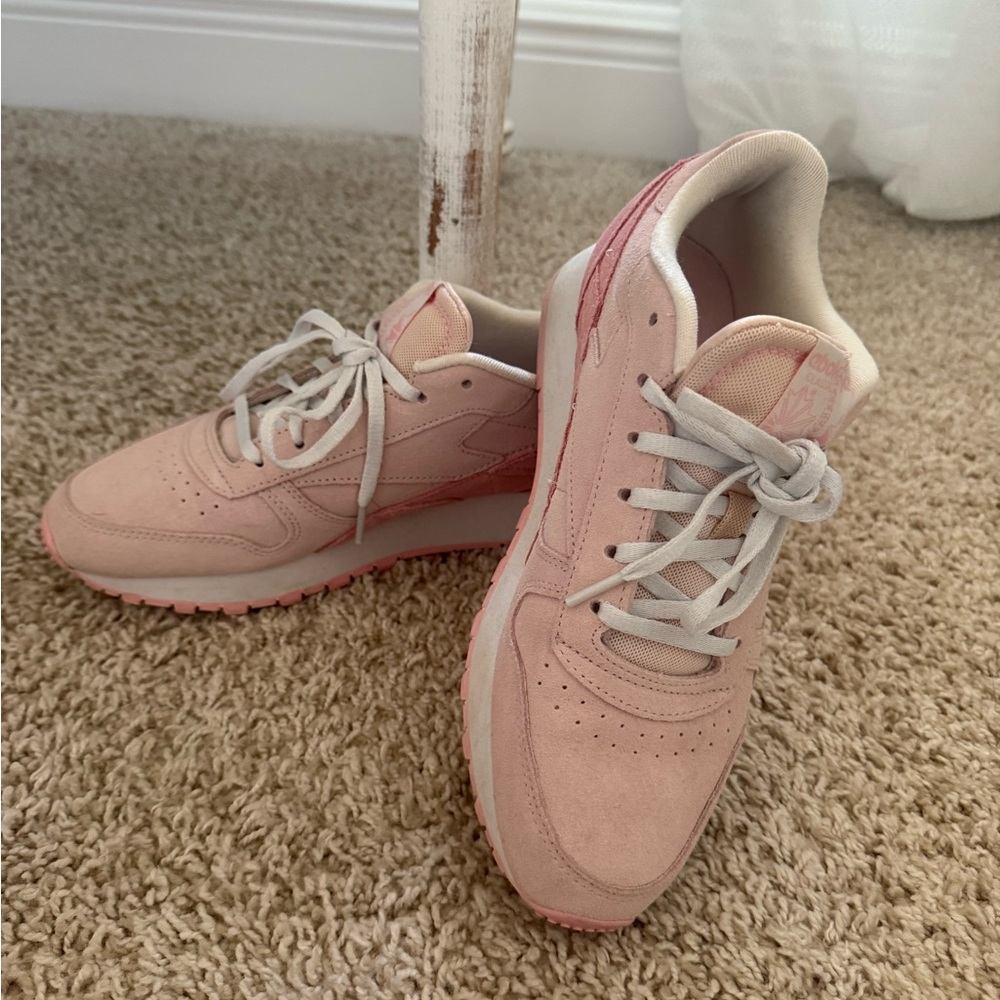 Women's Pink Sneakers - Picture 2 of 10